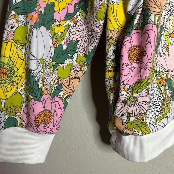 Vera Bradley Plus Size French Terry Quarter Zip Sweatshirt with Pockets - Picture 13 of 13